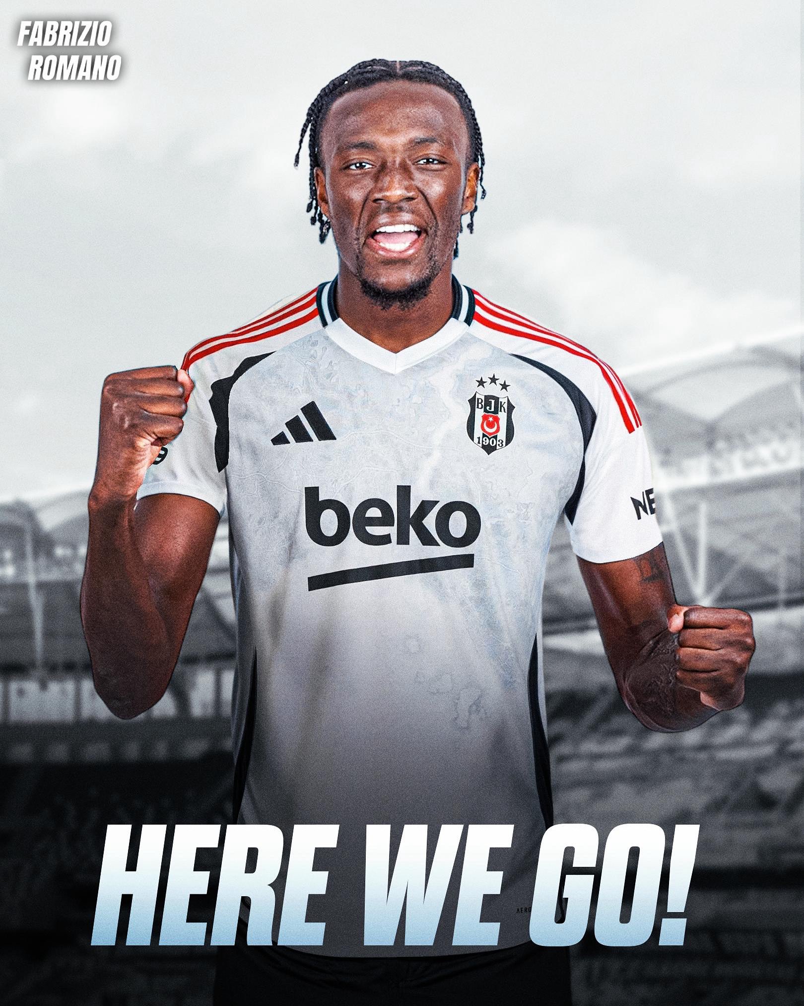 hwg！罗马诺：亚伯拉罕2000万欧元加盟贝西克塔斯